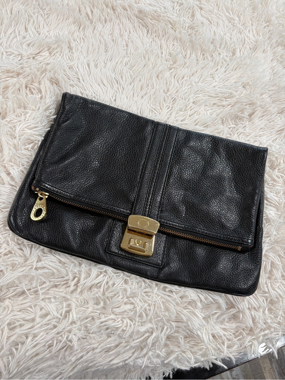 Marc by Marc Jacobs - Foldover Push-Lock Clutch